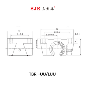 TBR铝滑块（正常/加长）系列